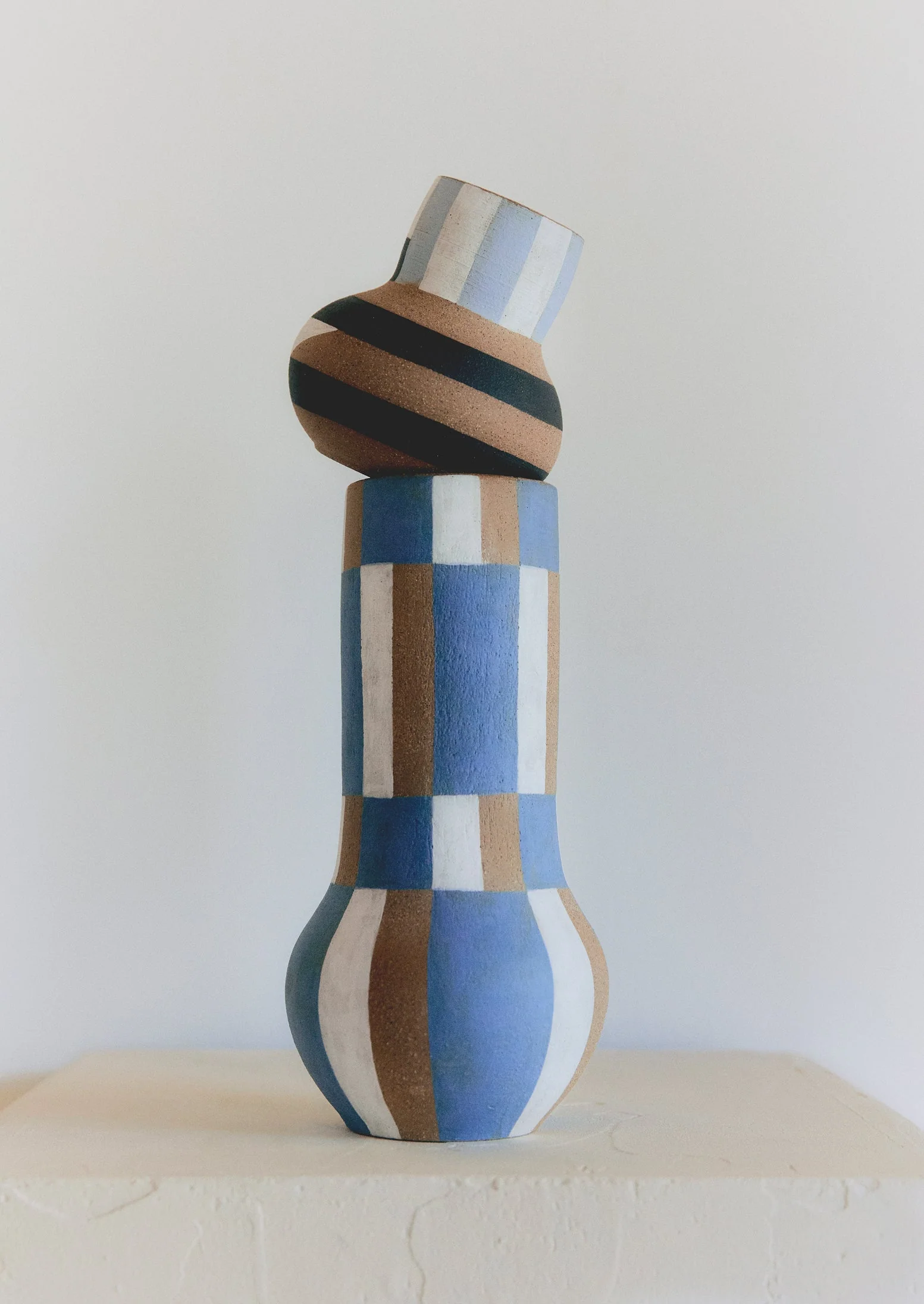 Amy Leeworthy Rounded Vase | Multi - Image 3