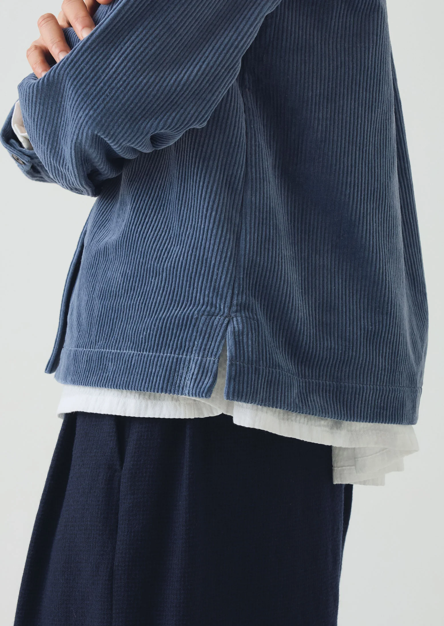 Baya Patch Pocket Organic Cord Shirt | Myrtle - Image 4