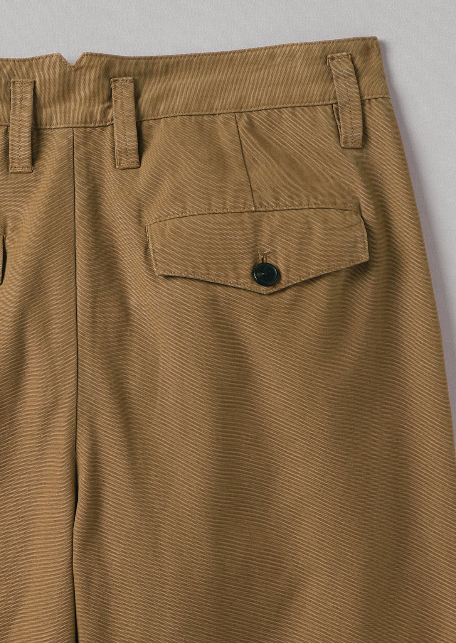 Bill Cotton Canvas Wide Leg Trousers | Acorn - Image 7