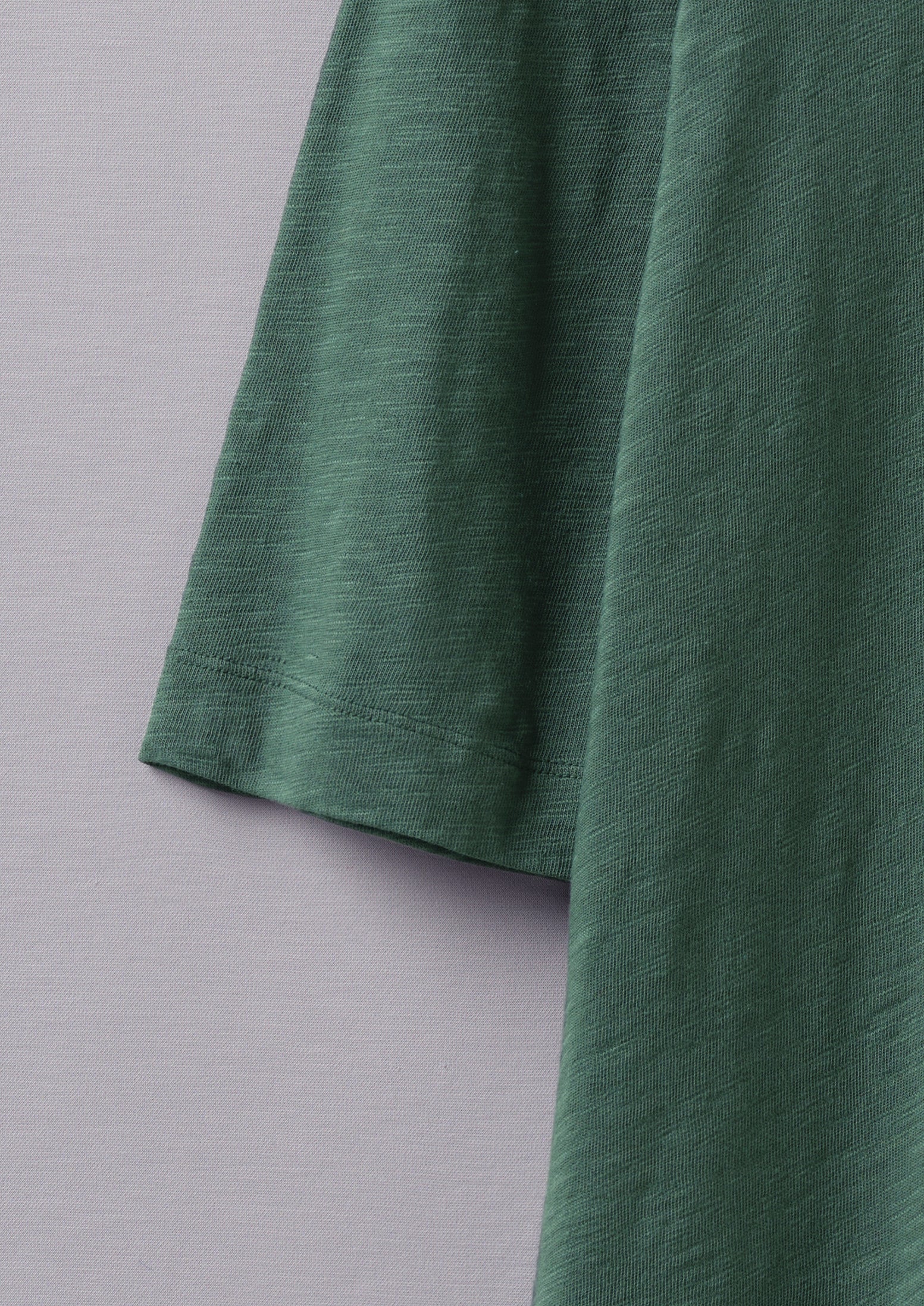 Cleo Garment Dyed Organic Cotton Tee | Marble Green - Image 5