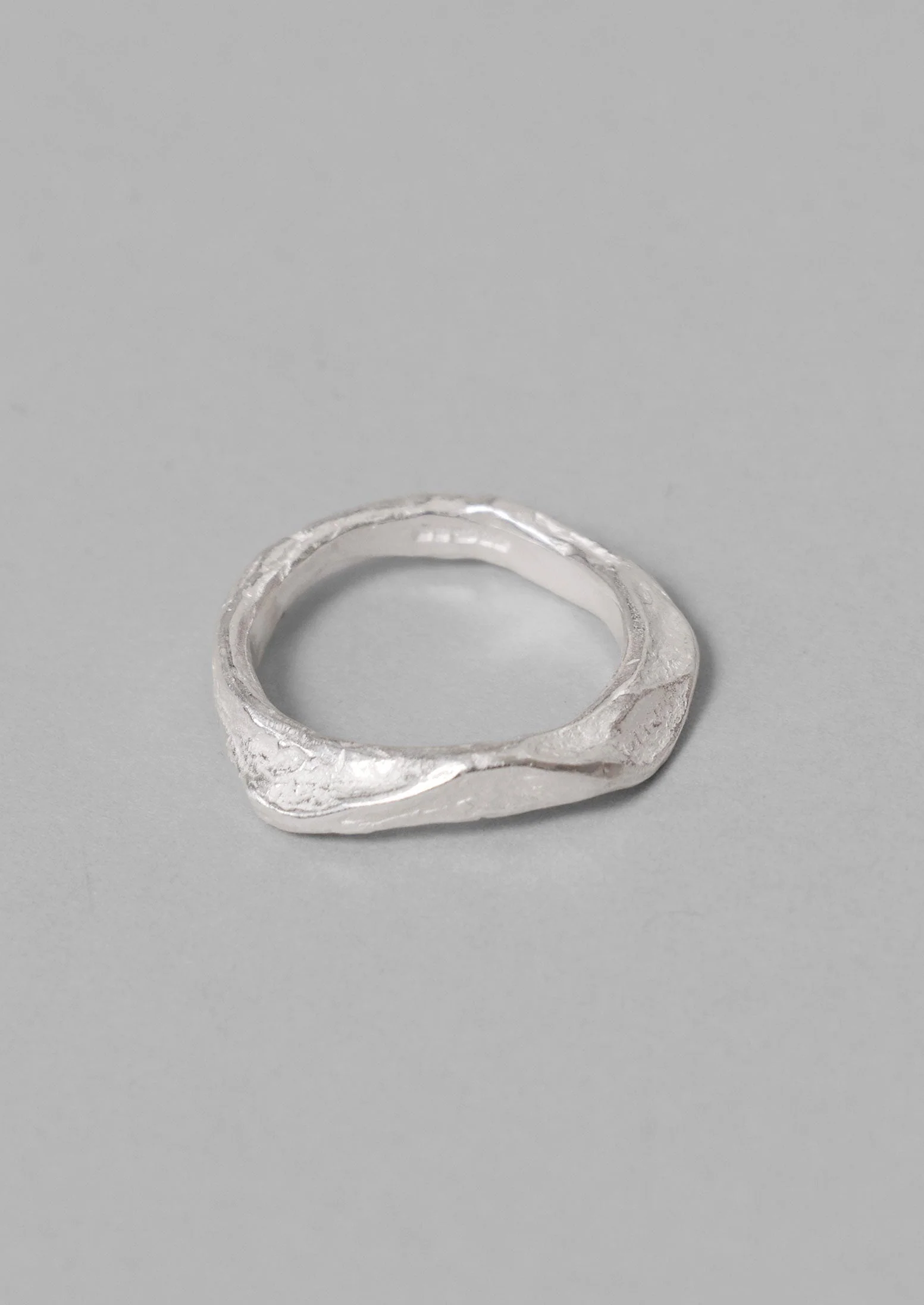 Emily Nixon Silver Band Ring | Silver - Image 2