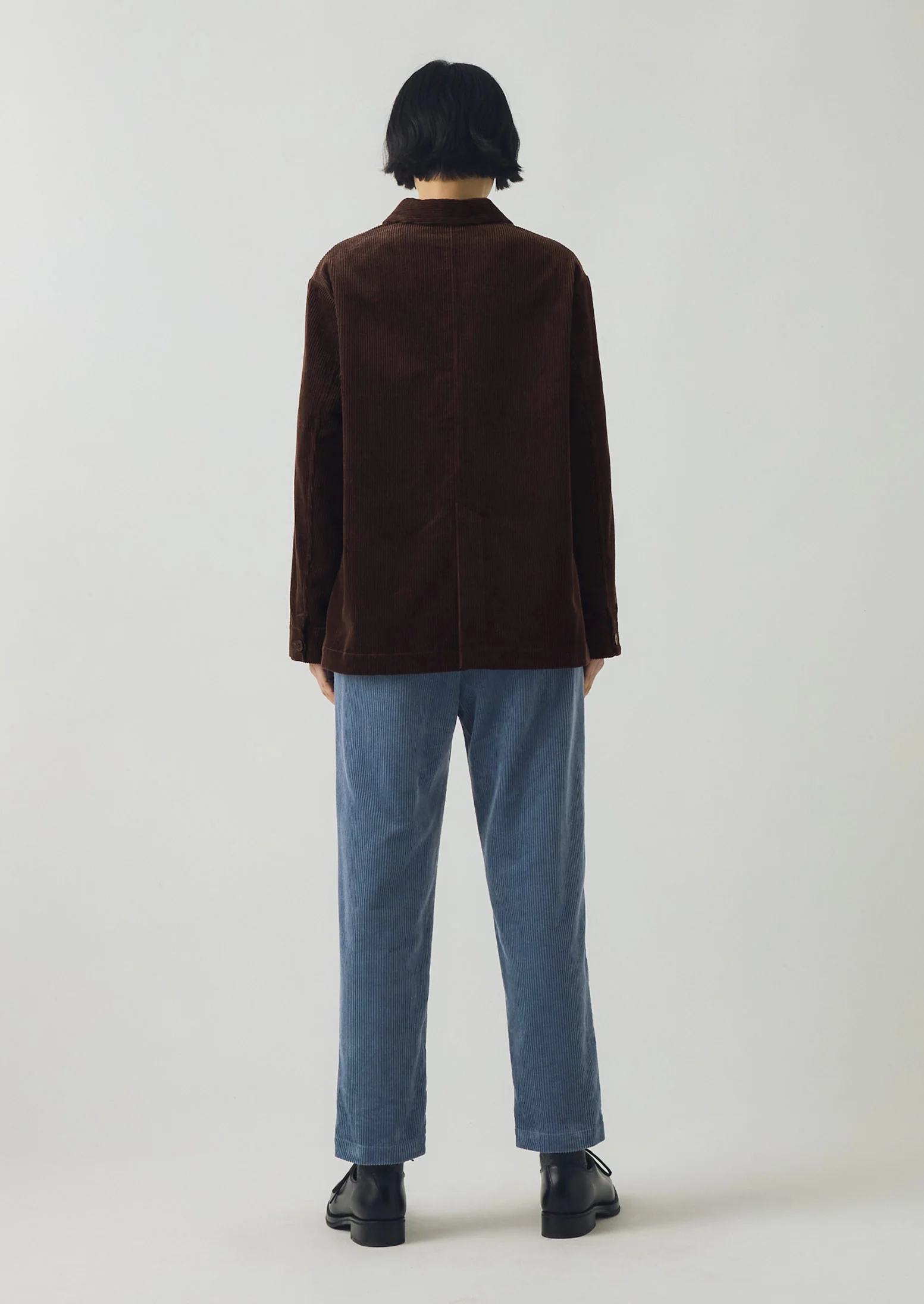 Gabi Organic Cord Pull On Trousers | Myrtle - Image 4
