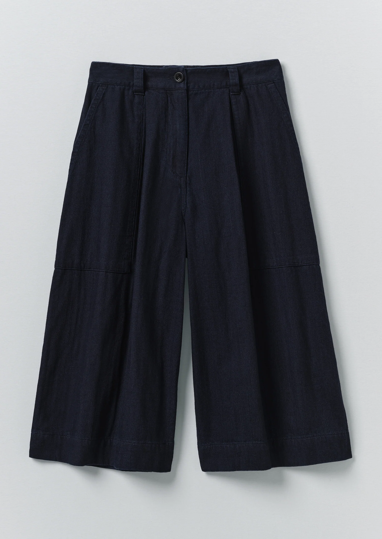Japanese Denim Culottes | Indigo