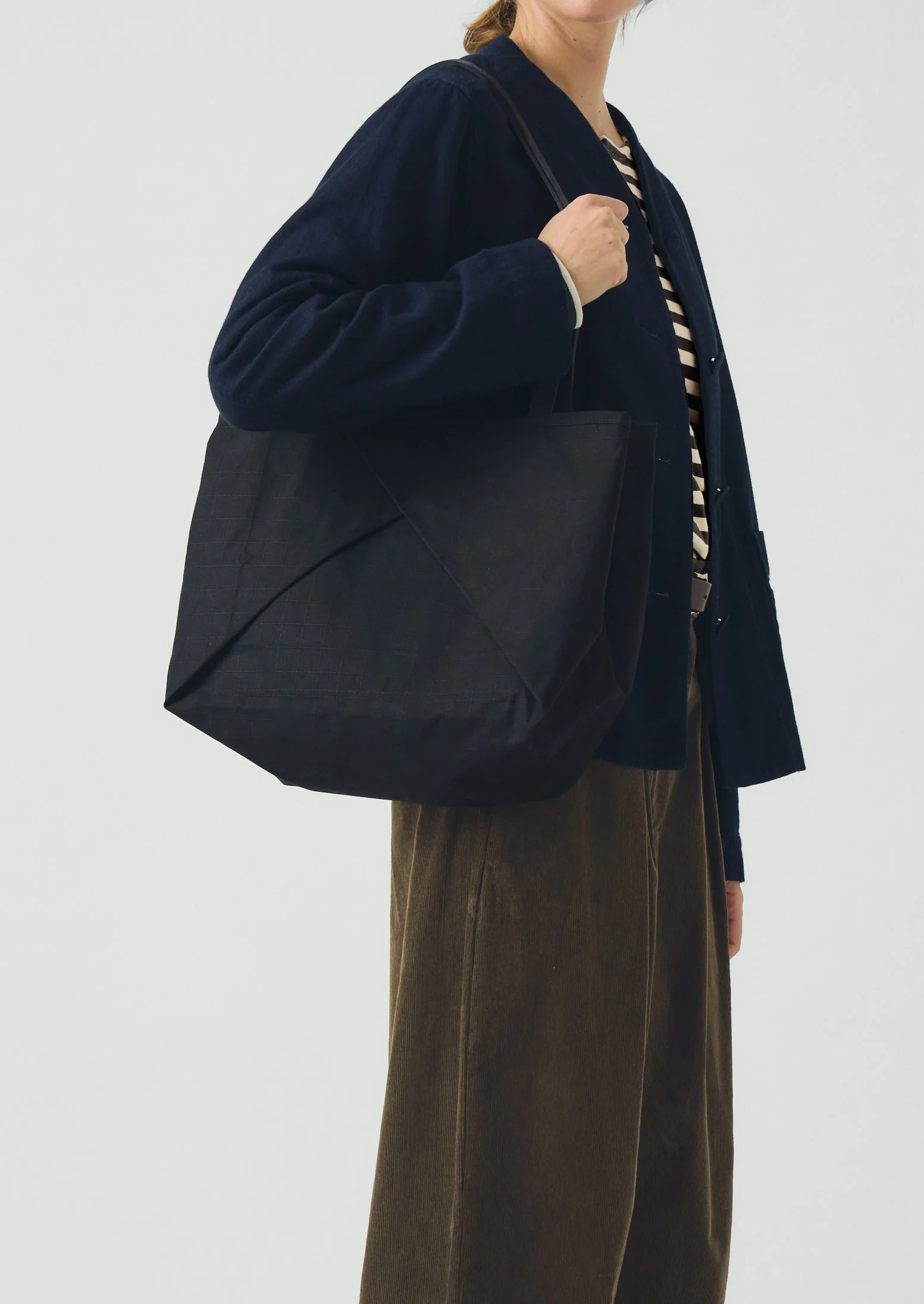 Kate Sheridan Cotton Origami Tote | Black - Image 2
