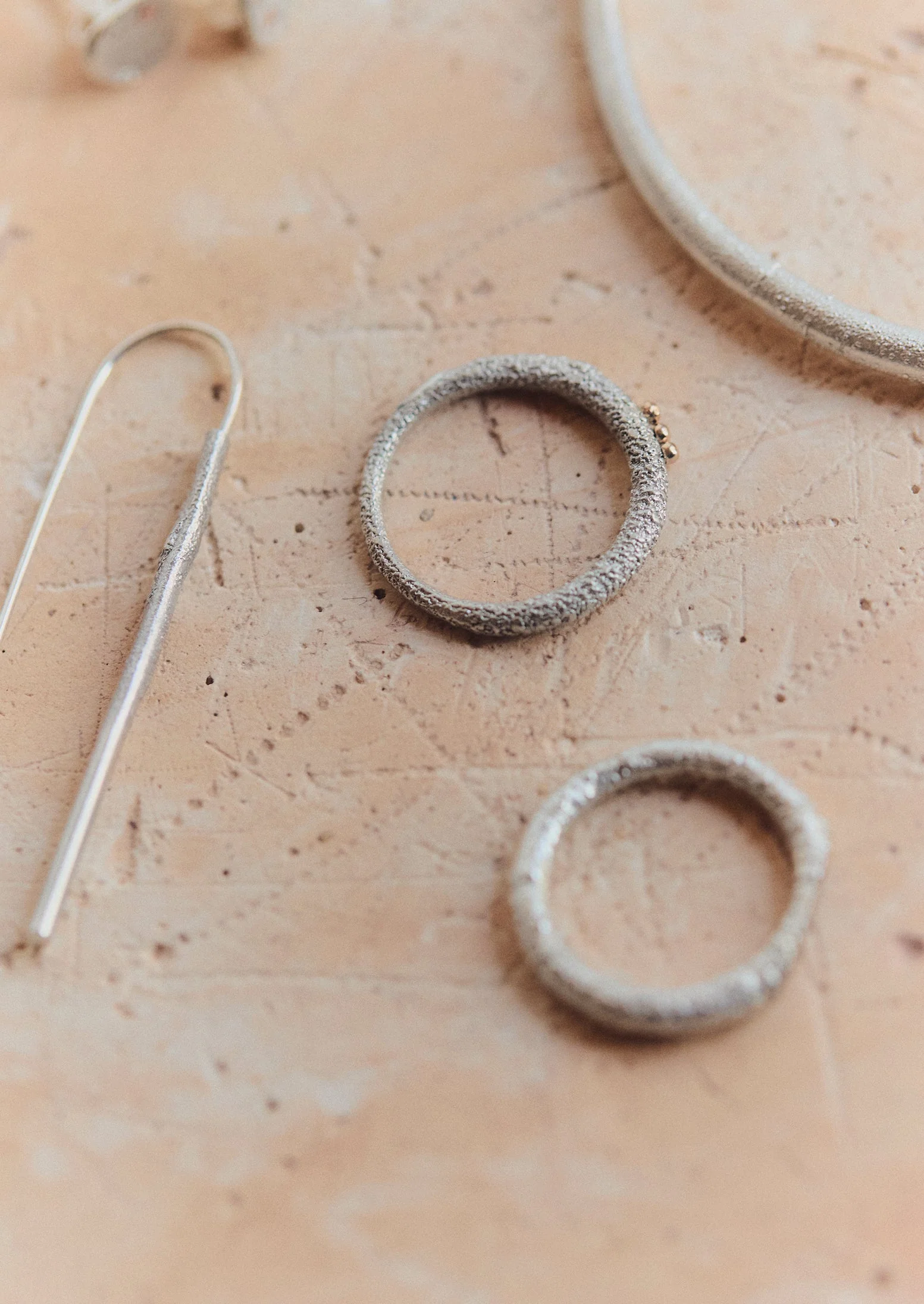 Lindey Tydeman Hewn Ring | Silver/Copper - Image 5