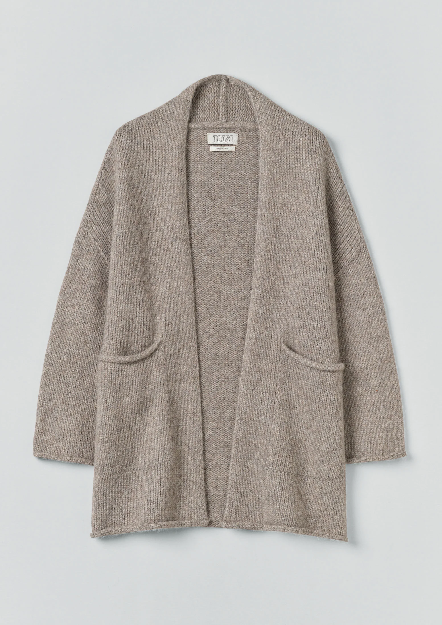 Lofty Alpaca Cardigan | Stone