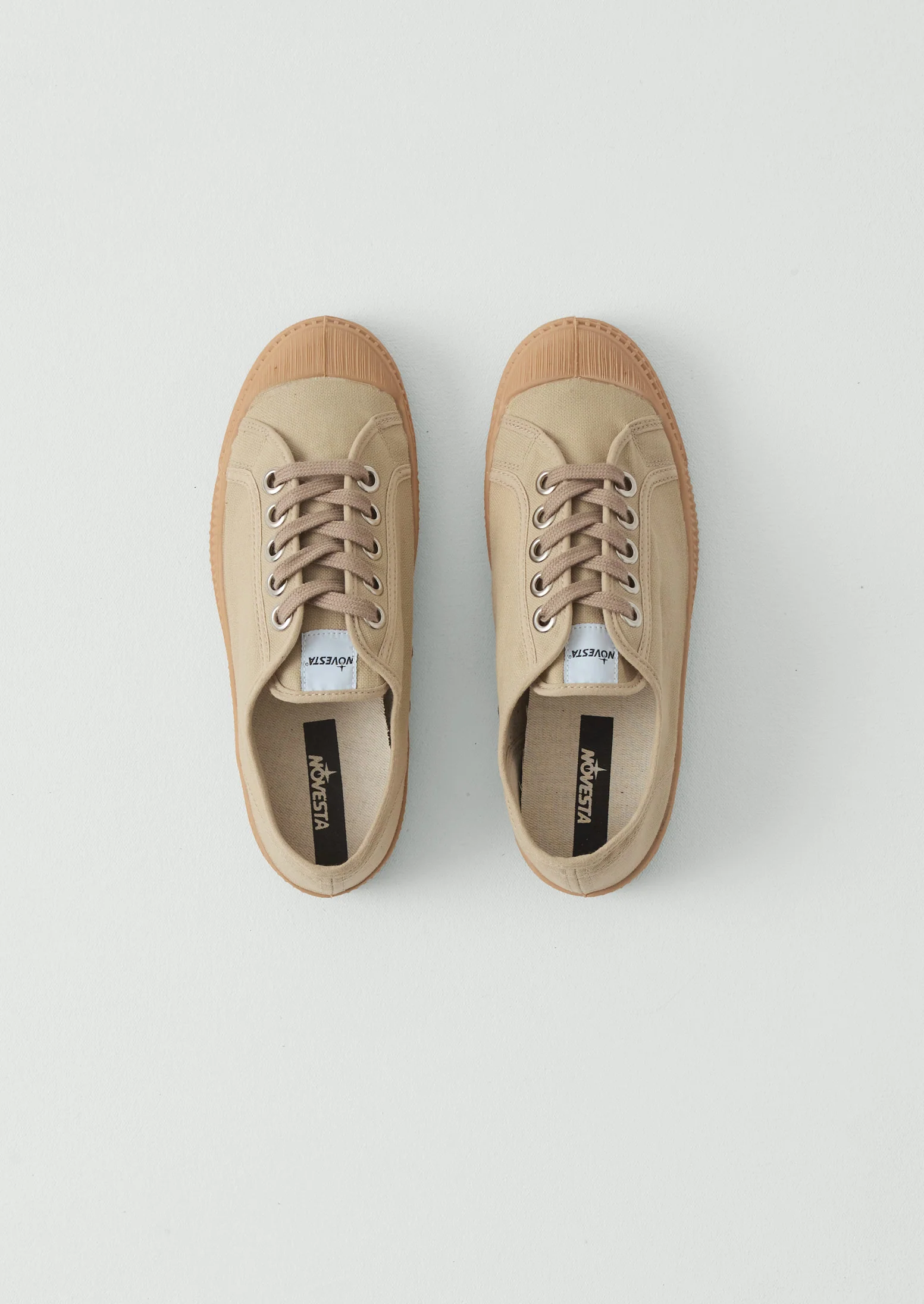 Novesta Star Master Plimsolls | Sand - Image 2