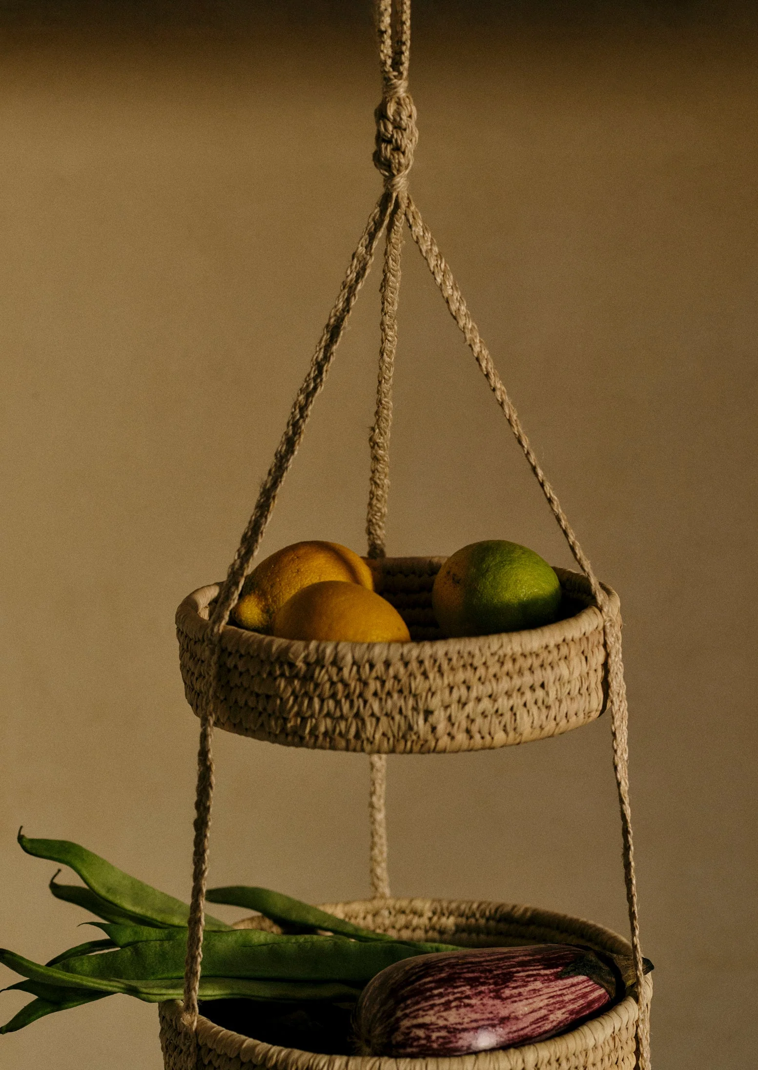 Palm Hanging Basket | Natural - Image 4