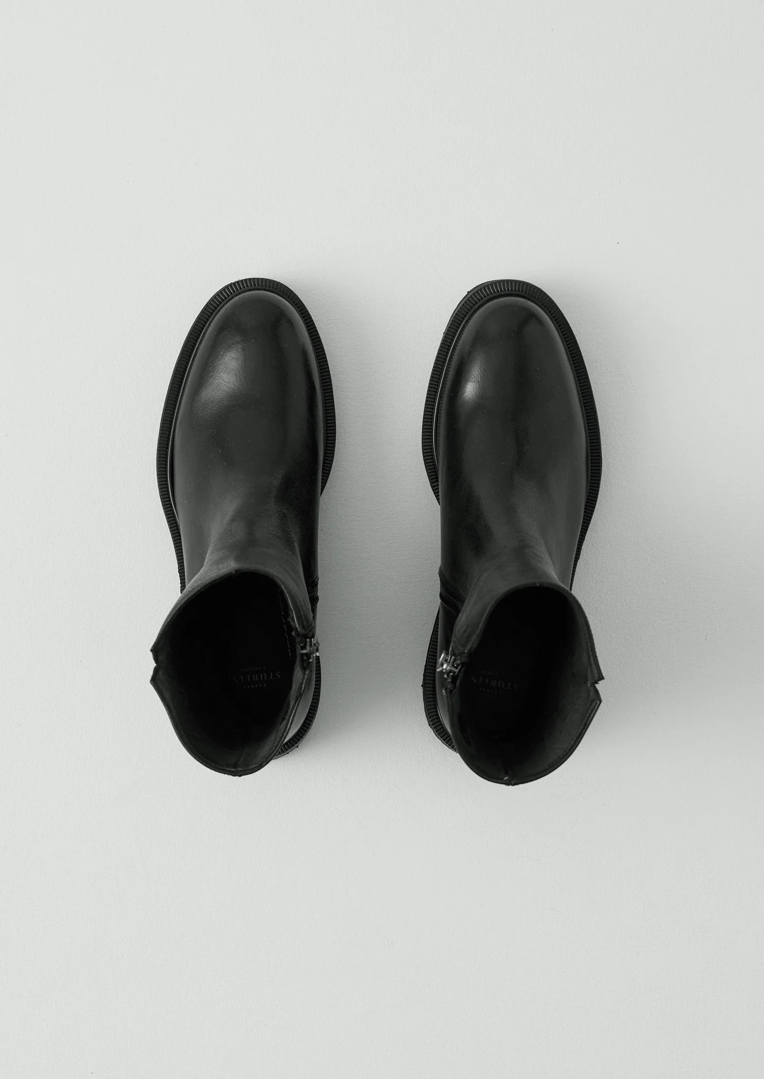 Sturlini Tall Leather Boots | Black - Image 3