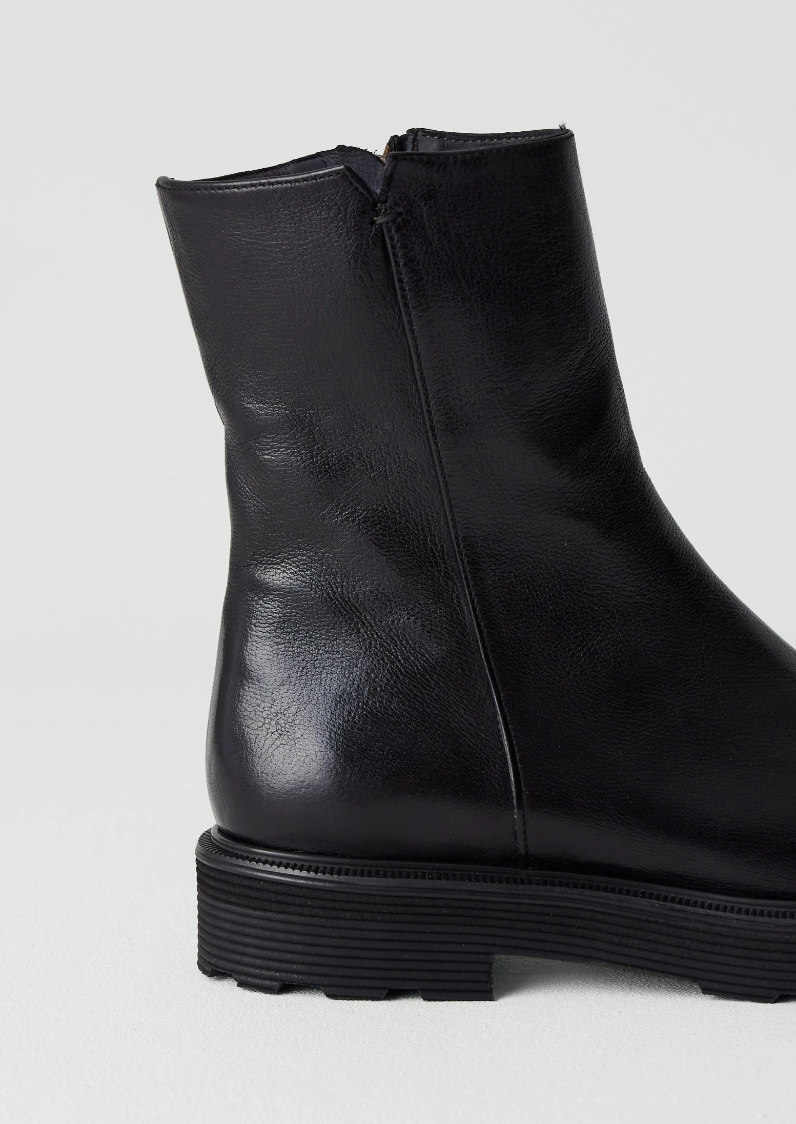 Sturlini Tall Leather Boots | Black - Image 4