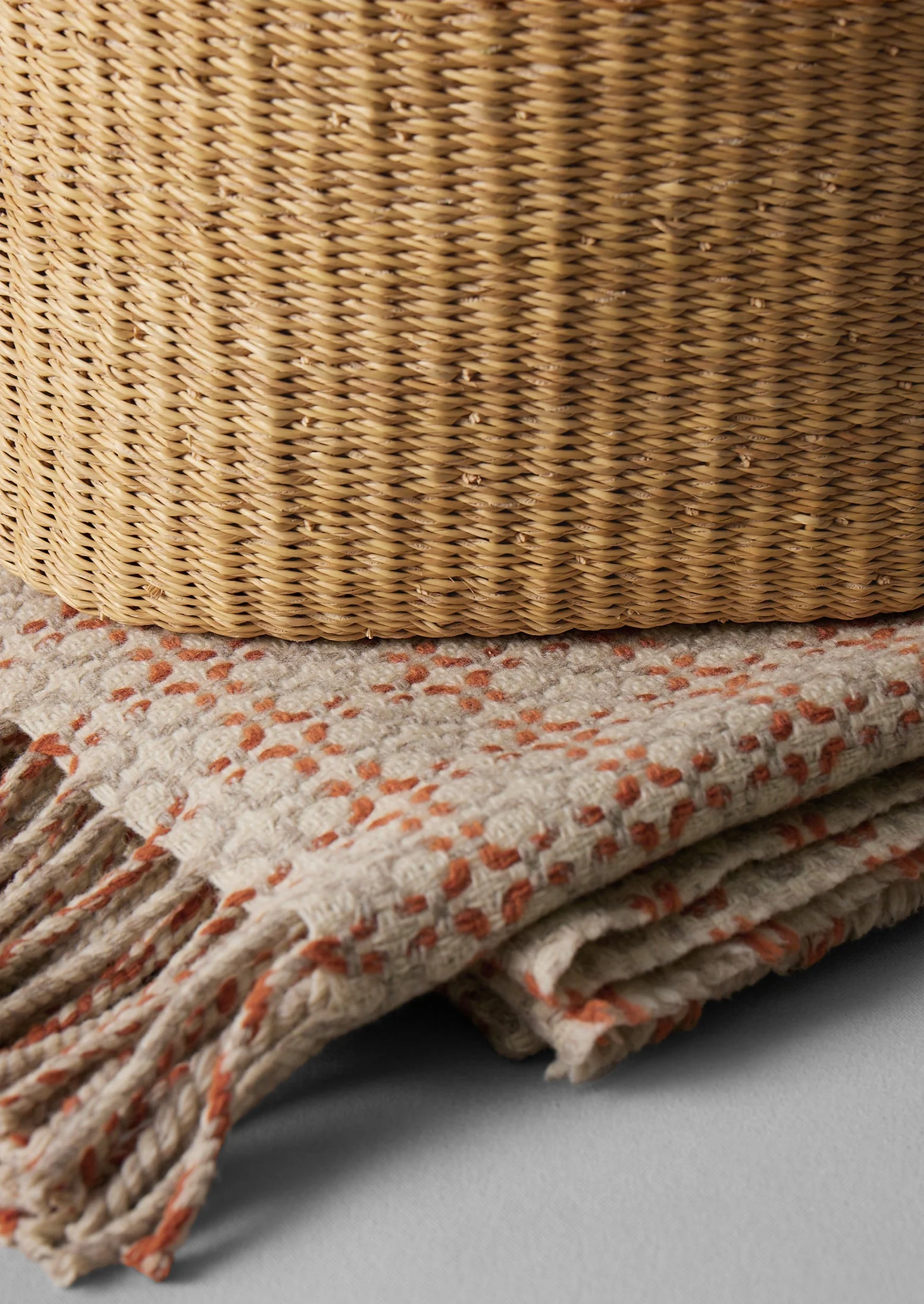 Veta Vera Grass Picnic Basket | Natural - Image 7