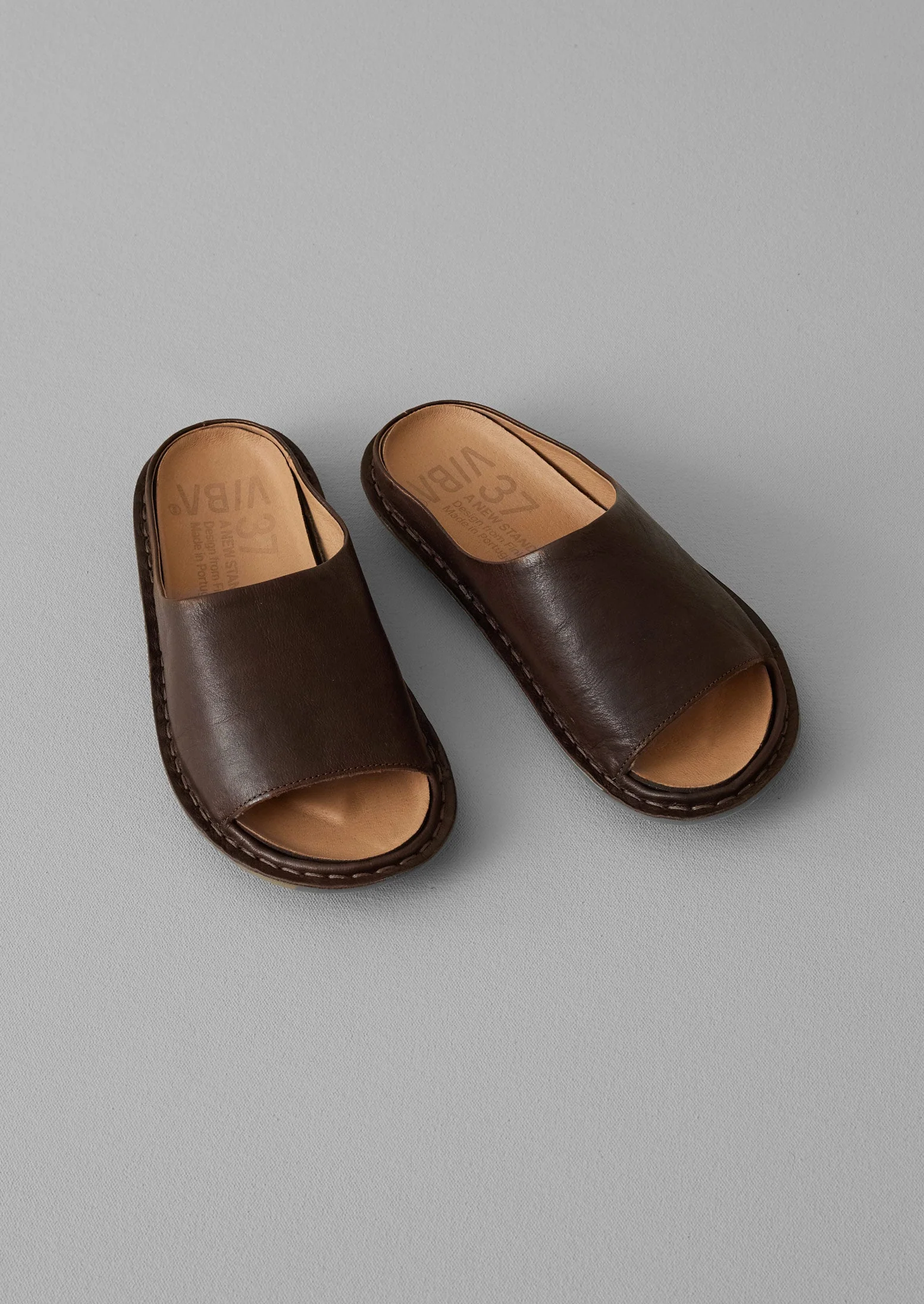 Vibae Open Toe Sandals | Cocoa Brown
