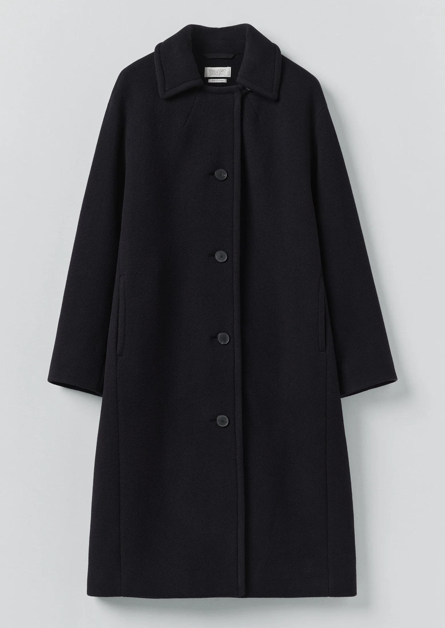 Wool Conservatoire Coat | Deep Navy